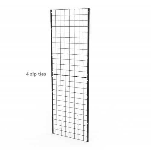 3 X Gridwall Gitter Display Panel 2ft X 6ft Laden Anzeige 