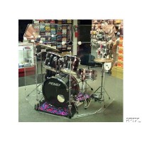 FixtureDisplays® DS7D Six - 2ft. x 6 ft. Panels w/ Deflectors Drum shields 7ft tall 100067