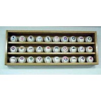 FixtureDisplays® 30 Baseball or Hockey Puck Display case 100129