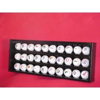 FixtureDisplays® 30 Baseball or Hockey Puck Display case_1 100133