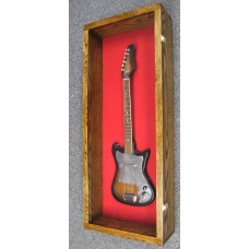 FixtureDisplays® Wood guitar display case_2 100148