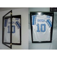 FixtureDisplays® football jersey display case 100180