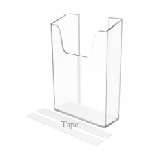 FixtureDisplays® Clear Wall Mount Literature Holder Leaflet Trifold Brochure Pocket with Double-sided Tape 4