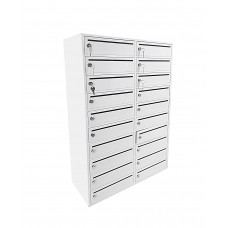 FixtureDisplays® 20-Slot 10.8“ Wide Door Large 10