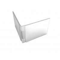 FixtureDisplays® Acrylic Plexiglass Lucite Dual Frame Sign/Menu Photo Holders - 7