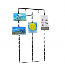 FixtureDisplays® Wall Mount Clip Strips End Cap S Hook Potato Chips Rack Grab a Bag of Chips Rack 30X12
