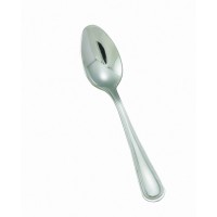 FixtureDisplays® Continental Iced Teaspoon 2.5 mm,12 pieces 103273