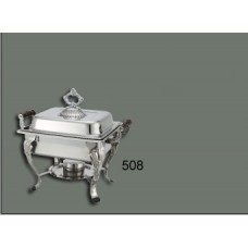 FixtureDisplays® 5 Qt Round Chafer w/ Dome Cover 103337