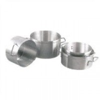 FixtureDisplays® 26 Qt, Aluminum Sauce Pot, 6.0 mm, 14.6