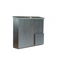 FixtureDisplays® Wood Collection Box Suggestion Box Donation Charity Box Fundraising Box 15