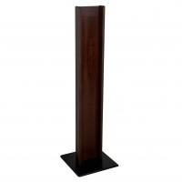 Hand Sanitizer Dispenser Stand, Mahogany 10400003