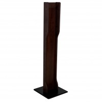 Hand Sanitizer Dispenser Stand, Elegant Design, Mahogany 10400008