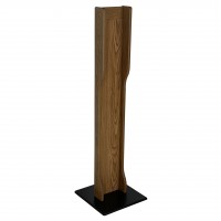 Hand Sanitizer Dispenser Stand, Elegant Design, Medium Oak 10400009