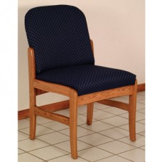 FixtureDisplays® Prairie Armless Guest Chair 1040259 MAKE TO ORDER.
