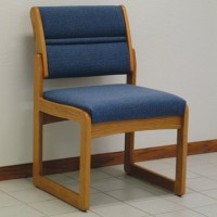 FixtureDisplays® Valley Armless Guest Chair 1040624
