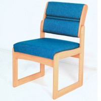 FixtureDisplays® Valley Armless Guest Chair 1040649