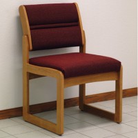 FixtureDisplays® Valley Armless Guest Chair 1040666