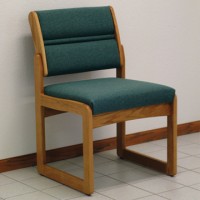FixtureDisplays® Valley Armless Guest Chair 1040668