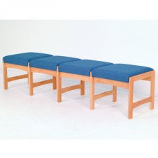 FixtureDisplays® Four Seat Bench 1041269 MAKE TO ORDER.