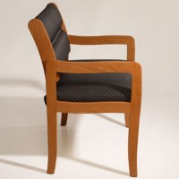 FixtureDisplays® Valley Three Seat Bariatric Chair w/Center Arms 1041938