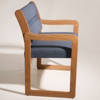 FixtureDisplays® Valley Three Seat Bariatric Chair w/Center Arms 1041946