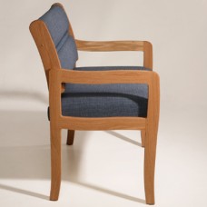 FixtureDisplays® Valley Three Seat Bariatric Chair w/Center Arms 1041993
