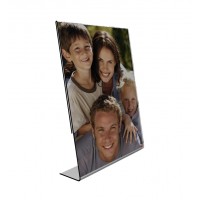 FixtureDisplays® 8.5*11 6-pack Acrylic Table Tent  Megnetic Picture Frame photo sign menu holder 10770-2