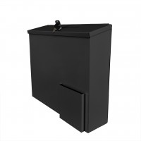 FixtureDisplays® Metal Collection Box Suggestion Box 15 X 4.6 X 13.5