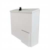 FixtureDisplays® Metal Collection Box Suggestion Box 15 X 4.6 X 13.5