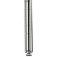 Metro Corrosion-Resistant Shelving Post - Chrome - 54-9/16