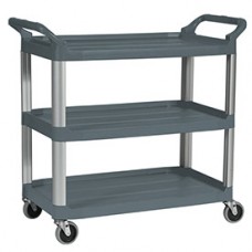 Rubbermaid Xtra Carts With Aluminum Uprights - 40-3/4