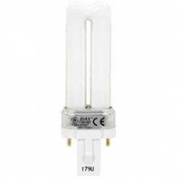 GE 97553 CFL Bulb T-4 G23, 220 Lumens, 82 CRI, 5W, 120V - Pkg Qty 100 1119187