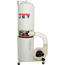 JET 708657K Model DC-1100VX-BK 1.5HP 1-Phase 115/230V 30-Micron Dust Collector W/ Bag Filter Kit 1119450