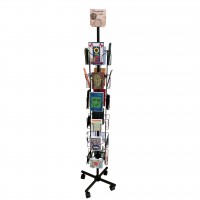 FixtureDisplays® Greeting Card Rack 24-Pocket 6