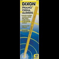 Dixon 00073 Yellow China Marker 12Pk 117038