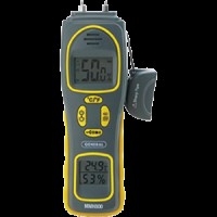 General Tools MMH800 4-In-1 Pin/Pad Moisture Meter w/ Humidity & Temperature Display 117575