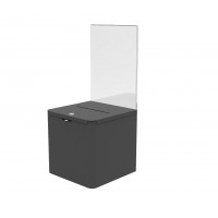 Locking Metal Ballot Box w/ 8.5