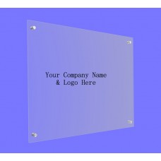 FixtureDisplays® Corporate Sign Area Name Plate Office Name Sign Service Menu Poster Holder 12080