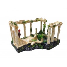 FixtureDisplays® Ancient Ruins Ornament for Aquarium Fish Tank Decoration Fragile-if Damaged Txt 630296419 0 for Replacement 12184