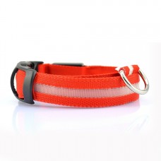 FixtureDisplays® LED dog collar Luminous light-emitting pet belt 12210-XL