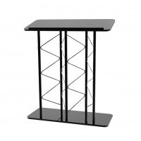 FixtureDisplays® Metal Truss Podium Double Width Modern Design 13137