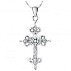 FixtureDisplays® Decorative Cross Pendant 13289