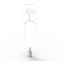 FixtureDisplays® Acrylic Plexiglass Lucite Michelob ultra Handle 14107