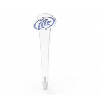 FixtureDisplays® Acrylic Plexiglass Lucite Miller Lite Handle 14108