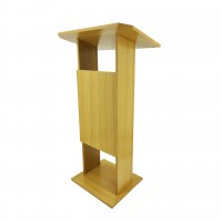 FixtureDisplays® Wood (MDF) Podium Pulpit Lectern Reception 14302