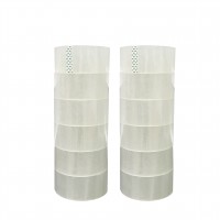 FixtureDisplays® 12 Rolls Clear Sealing Tape Carton Packing Box Tape 2