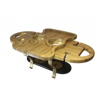 Red Wine Holder 4× glasses and  2×bottles ，Elegant Design Wine Rack,Red Wine Stand15206