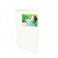 FixtureDisplays® 8.5x14” Legal Size Wall Mount Literature Holder Window Sign 15230