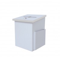 FixtureDisplays® Comment Collection Box Suggestion Donation Box charity box Ballot Box 7.5