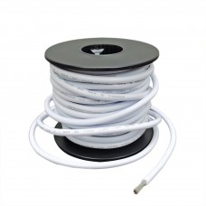 Fixturedisplays® 12 Gauge AWG Pvc Tinned Copper Wire (White), 26.25Ft Flexible Wire, Electrical Wire For Boat/Maine/Automotive Etc Outdoors Wiring 15778